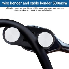 Cable Bender Tool Electrical, Wire Bender Tool for Most Wires, Maximum Bending U