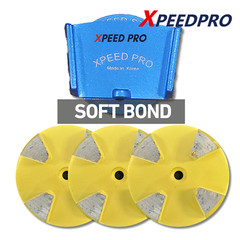 3″ Metal Diamond Pucks – HTC/HQ Type (Soft Bond, Medium Bond, Hard Bond)