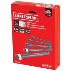 Craftsman 5 Piece 1/2″ Torque Extension Set CMMT98356 New