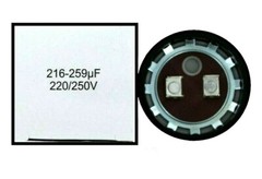 216-259 uF MFD 220 V 250 V 220/250 VAC High Quality Motor Start Capacitor Round