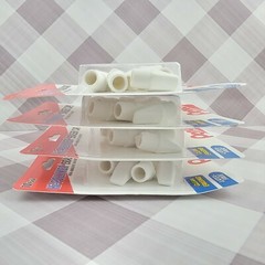 4 PENTEL Hi-Polymer Eraser Caps (10ct) Non Abrasive School Art Craft Latex Free