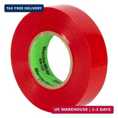 WarriorWrap General 3/4 in. x 60 ft. 7 mil Vinyl Electrical Tape, Red