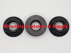 3/8-24 Grade 8 All Metal Flange Lock Nuts 3/8×24 Top Lock Nuts 3/8 x 24 Nut