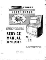 Seeburg Jukebox Manual Reprint CD Thumb Drive, Check Description