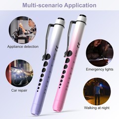 Essential 2-Pack Pen Lights for Medical Professionals – Gradient Finish