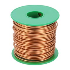 16 AWG Magnet Wire, 16 Gauge 16 oz Enameled Copper Wire, 155C(311F) Copper Color