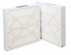 Made in USA 20 x 20 x 4″, MERV 11, 60 to 65% Efficiency, Wireless Pleated…