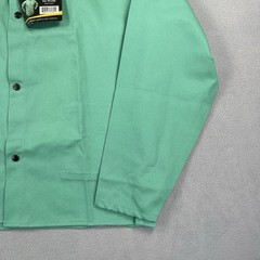 Tillman FR Shirt Jacket Men’s 2XL Teal Button Front Westex Workwear FR-7A NWT