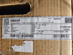 WEG Multimounting MOTOR IE3 2HP 4P 90S/L 3Ph 208-230/460 380-415 V 60 Hz NEW
