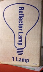 *PACK of 1-ONE* Incandescent Flood Lamps 150 R40/FL 130V PHILIPS MADE IN USA NOS