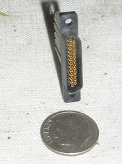 1 MIN-E-CON DSR-25S6C3-0.5 F FEMALE PIN SOCKET PCB PWB CONNECTOR RECEPTACLE PLUG