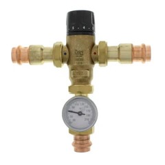 Caleffi MixCal Thermostatic Mixing Valve Brass 3/4″ Press 521516A propress