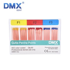 DMXDENT Dental Gutta Percha Points & Absorbent Paper Endodontics Endo Root Canal