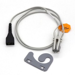 Adult Ear Clip SpO2 Sensor Probe Compatible with Nonin 8500,8600 3ft Oximeters