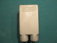 CROUSE HINDS 1/2” FSS1 2-Way Galv. Cast Iron CONDULET