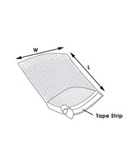 Bubble Out Bags Protective Wrap Pouches 4×5.5 (10 Count)