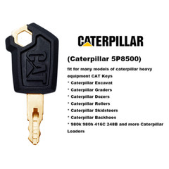 10PCS Ignition Keys 5P8500 5P-8500 for Caterpillar Heavy Equipment CAT Loaders