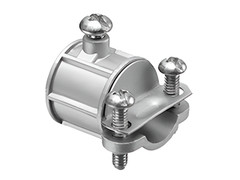 Peco MC to EMT Connector 1/2″ – Fitting for 14/2, 14/3, & 12/2 Cable, MFG# 685