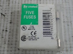 LITTLEFUSE 0312002.VXP 10,000A-125V AC 100A-250V AC 5 FUSES IN BOX