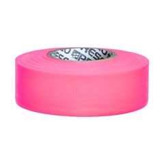 Presco PresGlo Texas Roll Flagging Tape: 1-3/16 in. x 50 yds. (Neon Pink)