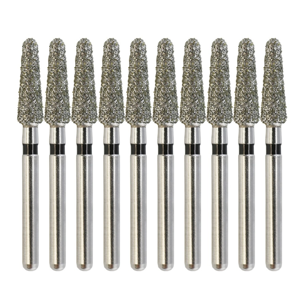 Multi-Use Dental Diamonds Round End Taper FG Burs 856/025SC Super Coarse Grit