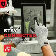 Professional Cut Resistant Work Gloves for Men and Women with Firm Grip and W…