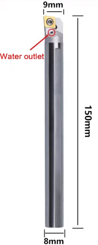 E05M-SCLCR Coolant through carbide boring bar 5/16in + 1P ccmt 21.5_ insert