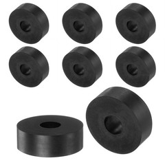 8sets Rubber Spacers 1-1/2″ OD 1/2″ ID 1/2″ Height Round Anti Vibration Spacer