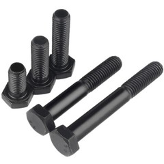 M12 x 1.25 Fine Thread Hex Bolts Grade 8.8 Alloy Steel Hex Head Screws DIN 933