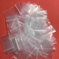 25 Clear Plastic Top Zip Lock 2Mil Re-closeable Jewelry Phil Tiny Bag Size 2X3cm