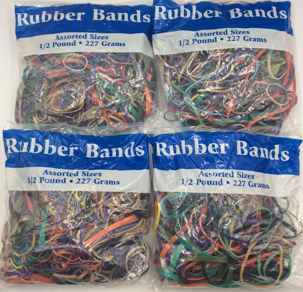 Alliance Rubber Bands Assorted Sizes, Multi Color and Size 2 Pounds🔥FREE SHIP🔥