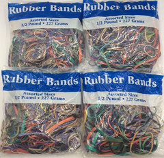 Alliance Rubber Bands Assorted Sizes, Multi Color and Size 2 Pounds🔥FREE SHIP🔥
