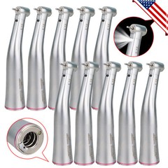 1-50*Dental 1:5 Increasing Fiber Optic LED Contra Angle Handpiece Fit NSK NYD