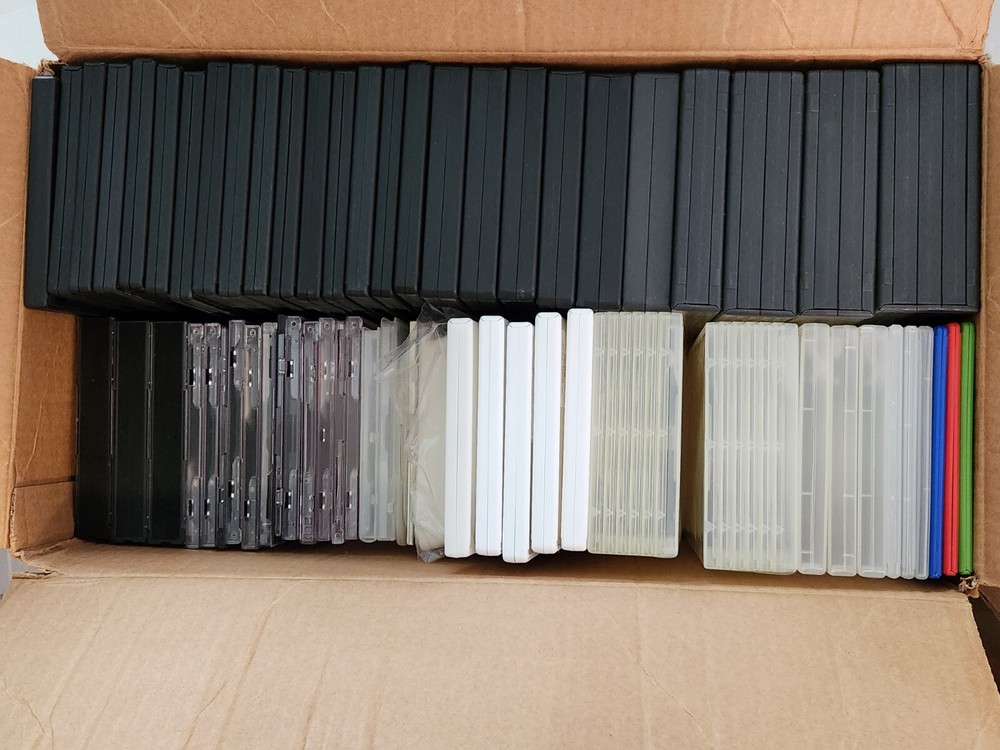 NEW Assorted Cases CD/DVD/BluRay Up To 6 Discs In Case