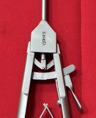 ELEVEXA Laparoscopy 3mm/ 5mm Needle Holder Curved TC Laparoscopic 20cm 24cm 28cm