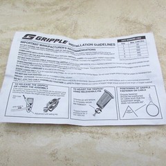 Qty 10 GRIPPLE Size No 2 Cable Loop End Hanger 2′ Long, Pipe, Lighting, Speaker