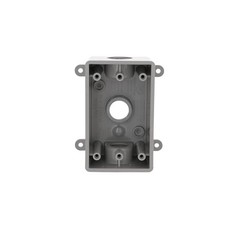 BELL PSB37550GY Single-Gang Weatherproof Three 1/2 in. or 3/4 2 in., Gray