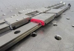 C191605 Lot 3 Schneeberger MN9/MN14 Linear Bearing Slide Rails 290mm/465mm