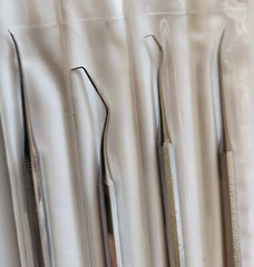 Dental Pick & Mirror Tools Set Sculpture Instrument Oral Hygiene Kit German Gr