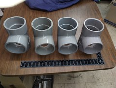SPEARS 801-040C GF 4″ T TEE SCH80 CPVC SCH 80 ASTM NSF-PW F-439 Socket SLIP NEW!