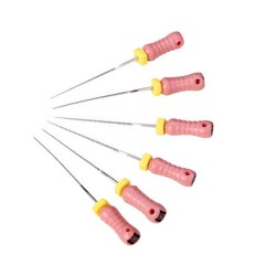 AZDENT Dental Endo Root Canal Files Stainless Steel K-Files Hand Use 25/21mm