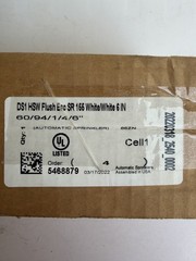 Tyco 6″ DS1 HSW Flush Esc SR 155 White/White 60/94/1/4/6″ UL NEW