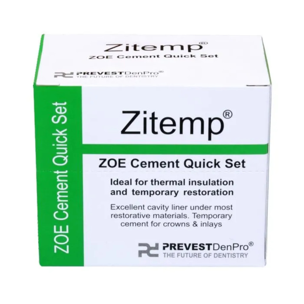 ZiteMp Zinc Oxide Eugenol Cement Sedative Temporary Filling & Base Liner Dental