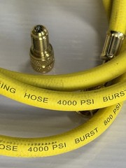 Combo R410a R22 Single Manifold Gauge Kit Testing Charging Air Condition & Hose