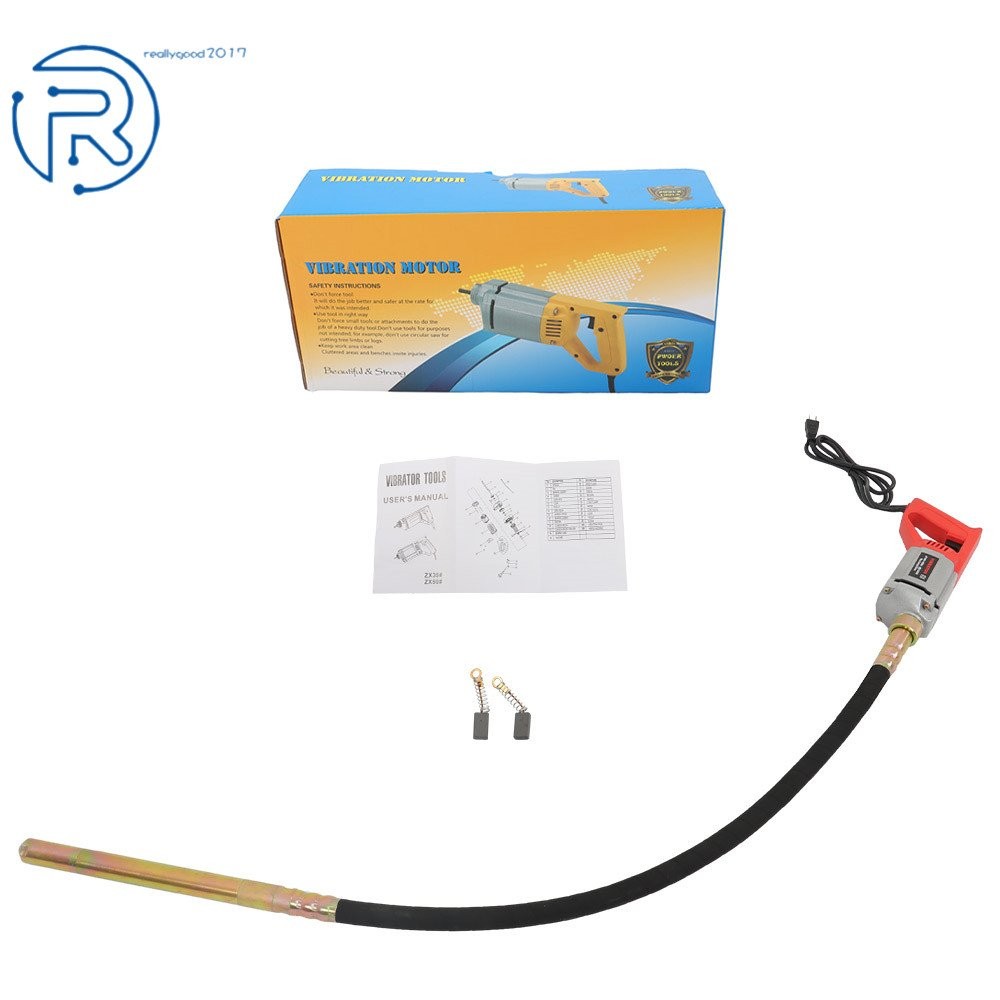 Concrete Vibrator Concrete Vibrabrater 1300W 110V with 1.5m Copper Shaft