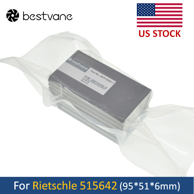 Carbon Vanes 515642 for Rietschle Vacuum Pump Compressor TR60DV TR61DV 7 pcs