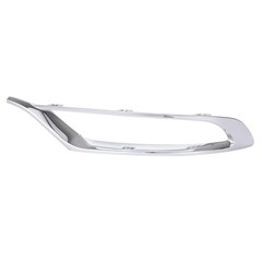 Hecasa Left Fog Light Molding Compatible 2015-2021 Chrysler 300 Replacement For