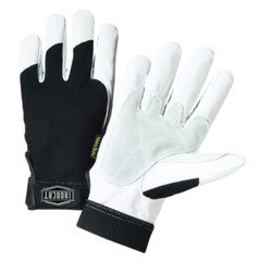 Ironcat® Heavy Duty Grain Goat Gloves Premium Goatskin Gloves Sizes S-2XL