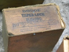 NEW Dodge Taper Lock Bushing 2517 / 1-15/16