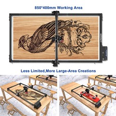Longer Laser Engraver Extension Kit Y Axis for RAY5 5W/10W Laser Engraver NEW